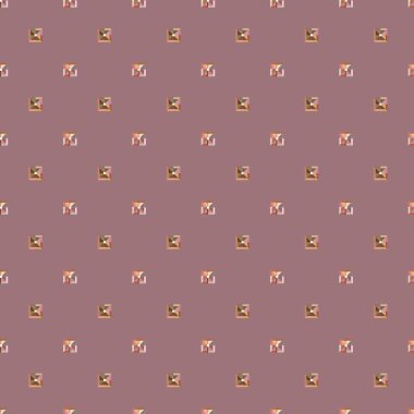 Kusursuz geometrik süs deseni. Vektör illüstrasyonu 