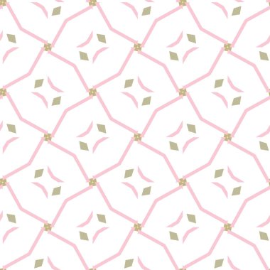 Kusursuz geometrik süs deseni. Vektör illüstrasyonu 