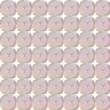 Kusursuz geometrik süs deseni. Vektör illüstrasyonu 