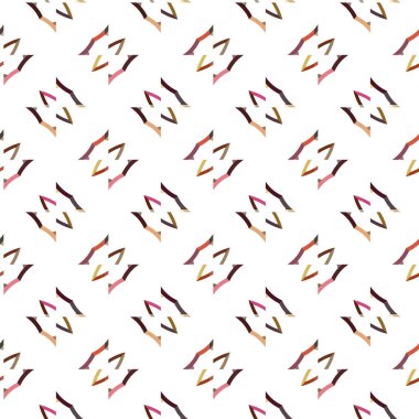 Soyut geometrik şekilli kusursuz vektör arkaplanı