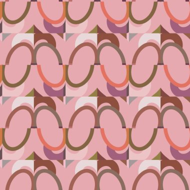 Soyut illüzyon arka planı. Kusursuz geometrik süslemeli görüntü