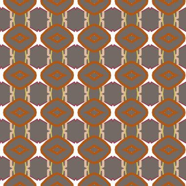 Soyut illüzyon arka planı. Kusursuz geometrik süslemeli görüntü