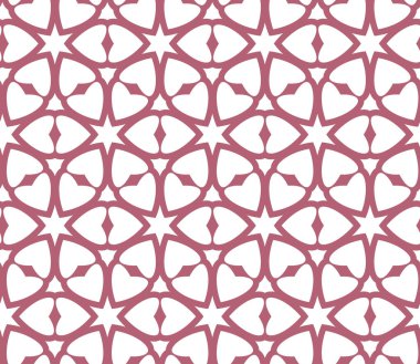 Kusursuz geometrik süs deseni. Vektör illüstrasyonu 