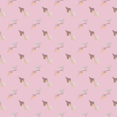 Kusursuz geometrik süs deseni. Vektör illüstrasyonu 