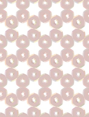 Dikensiz geometrik süslemeli görüntü. Soyut illüzyon arka planı