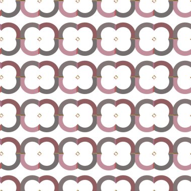 Kusursuz geometrik süs deseni. Vektör illüstrasyonu 