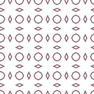 Kusursuz geometrik süs deseni. Vektör illüstrasyonu 