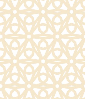 Kusursuz geometrik süs deseni. Vektör illüstrasyonu 