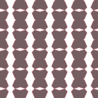 Geometrik şekilli kusursuz desen. vektör illüstrasyonu