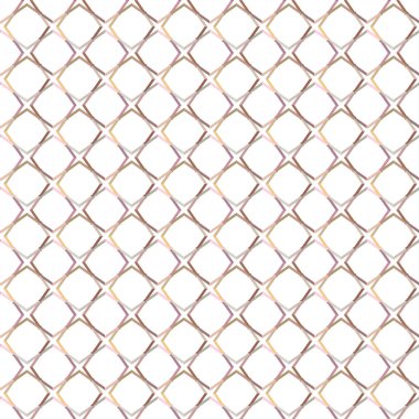 Soyut vektör geometrik dikişsiz desen. beyaz çizgi örgülü modern minimalist arkaplan