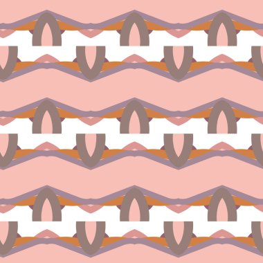 Modern geometrik vektör tasarımı, kusursuz desen çizimi