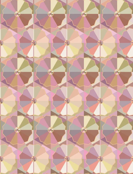 Kusursuz geometrik süs deseni. Vektör illüstrasyonu 