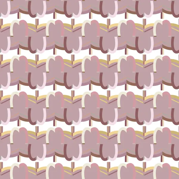 Geometrik şekilli kusursuz desen. vektör illüstrasyonu