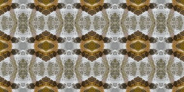 Geometrik şekilli kusursuz desen.