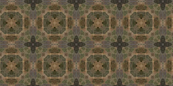 Naadloos Patroon Met Geometrische Vormen Llustratie — Stockfoto