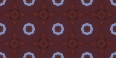 Geometrik şekilli kusursuz desen.