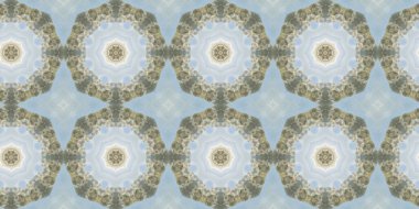 Geometrik şekilli kusursuz desen vektör çizimi