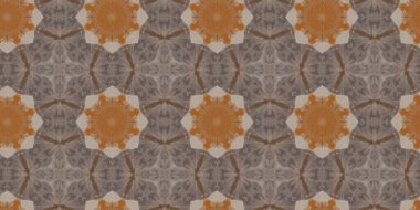 Geometrik şekilli kusursuz desen vektör çizimi