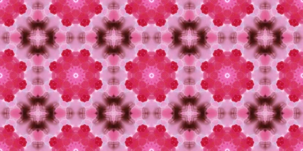 Seamless Kaleidoscope Background Copy Space — Stock Photo, Image