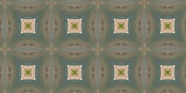 Geometrik şekilli kusursuz desen vektör çizimi