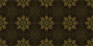 Geometrik şekilli kusursuz desen çizimi