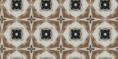 geometrik şekilli kusursuz desen
