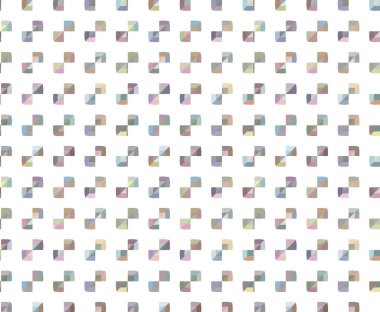 Geometrik şekilli kusursuz desen vektör çizimi