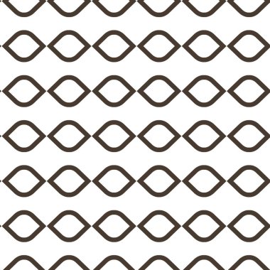 Geometrik şekilli kusursuz desen vektör çizimi