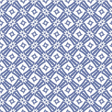 Geometrik şekilli kusursuz desen vektör çizimi