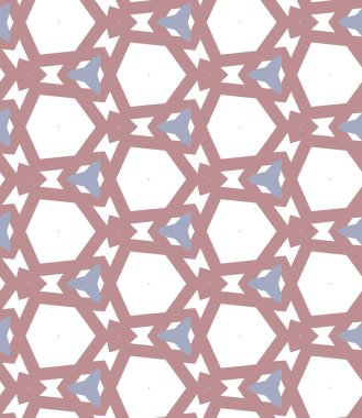 Geometrik şekilli kusursuz desen vektör çizimi