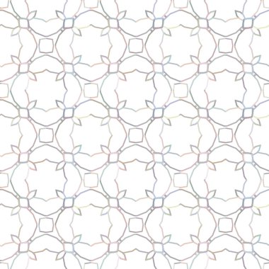Geometrik şekilli kusursuz desen vektör çizimi