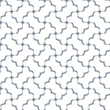 Geometrik şekilli kusursuz desen vektör çizimi