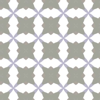 Geometrik şekilli kusursuz desen vektör çizimi
