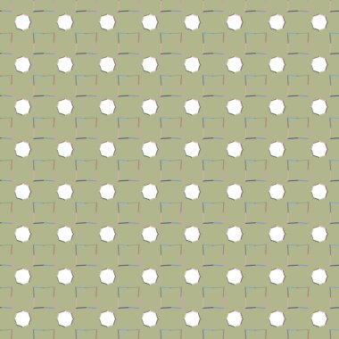 Geometrik şekilli kusursuz desen vektör çizimi