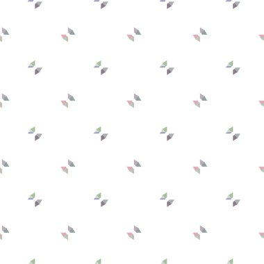 Geometrik şekilli kusursuz desen vektör çizimi