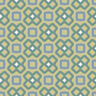 Geometrik şekilli kusursuz desen. vektör illüstrasyonu