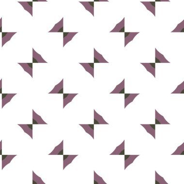 Geometrik şekilli kusursuz desen. vektör illüstrasyonu