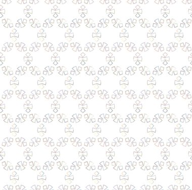 Geometrik şekilli kusursuz desen. vektör illüstrasyonu