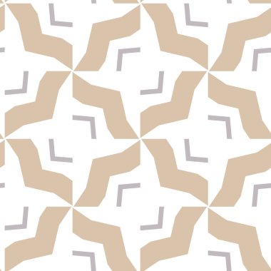 Geometrik şekilli kusursuz desen vektör çizimi