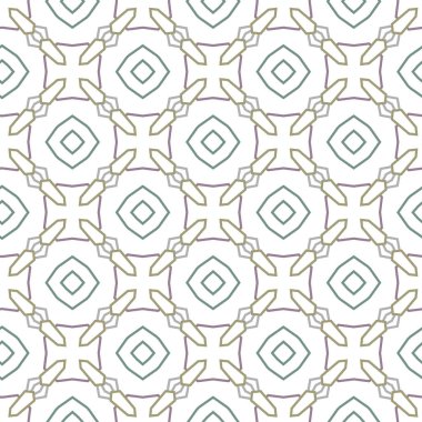 Geometrik şekilli kusursuz desen. vektör illüstrasyonu
