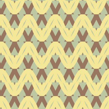 Geometrik şekilli kusursuz desen vektör çizimi