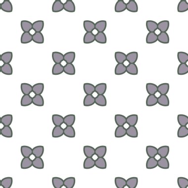 Geometrik şekilli kusursuz desen vektör çizimi