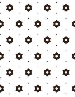 Geometrik şekilli kusursuz desen vektör çizimi