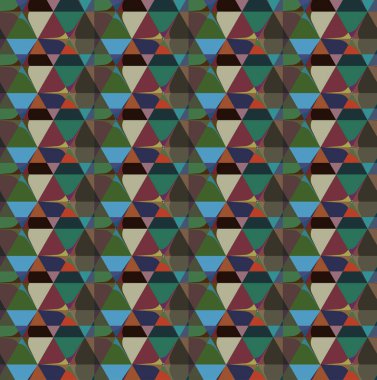 Geometrik şekilli kusursuz desen. vektör illüstrasyonu