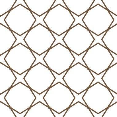 Geometrik şekilli kusursuz desen vektör çizimi
