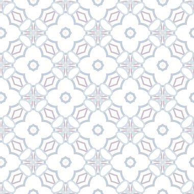 Geometrik şekilli kusursuz desen. vektör illüstrasyonu