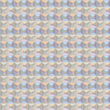 Geometrik şekilli kusursuz desen vektör çizimi