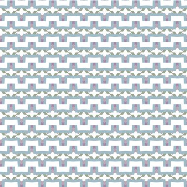 Geometrik şekilli kusursuz desen vektör çizimi