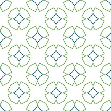 Geometrik şekilli kusursuz desen vektör çizimi