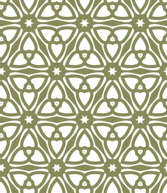 Geometrik şekilli kusursuz desen. vektör illüstrasyonu